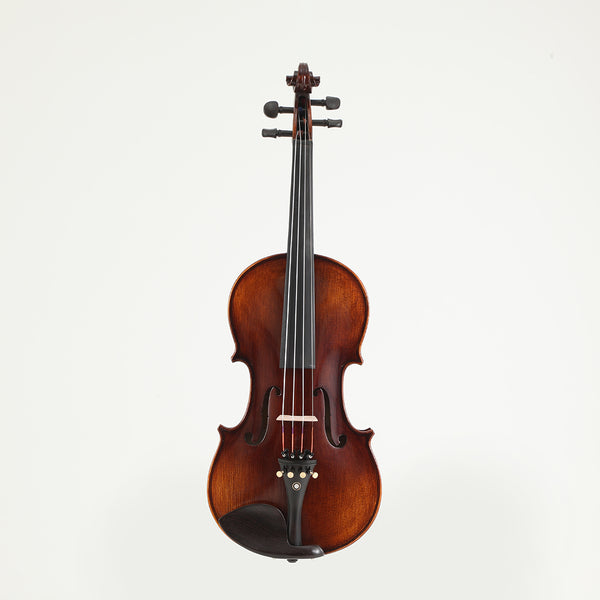 Viotune Handmade Intermediate Middle-grade Violin Set 1/64-4/4 Size for Adults Student Beginners