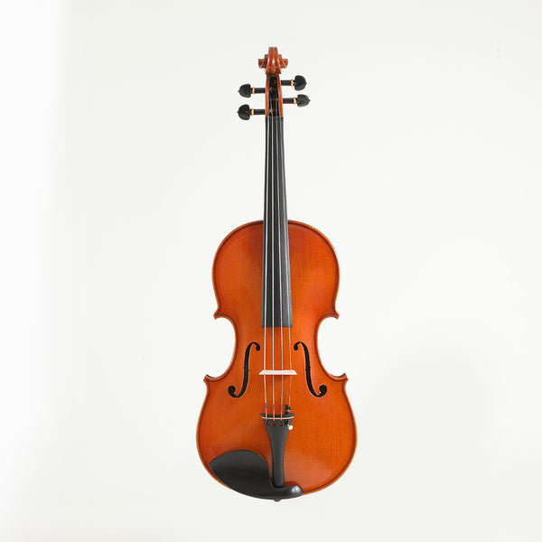 Viotune Advanced Handmade Violas Set for Adults Student,Solid Back With Natural Dried 10years+ Flame Maple,Custom color size