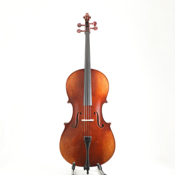 Viotune Handmade Professional Cello Set 4/4 Size With 15years+ Flame Maple,Customizable colors and sizes