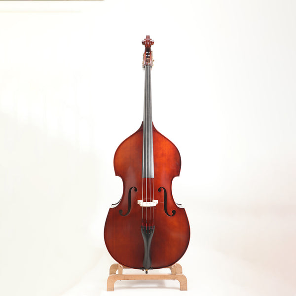 Viotune Intermediate Level Handmade D-bass Set 1/4-4/4 All Size for Adults Student,Medium level,Solid Tonewoods