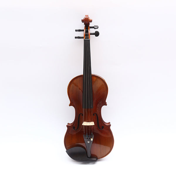 Viotune Handmade Beginning Level Violin Set 1/64-4/4 All Size for Adults Student Beginners