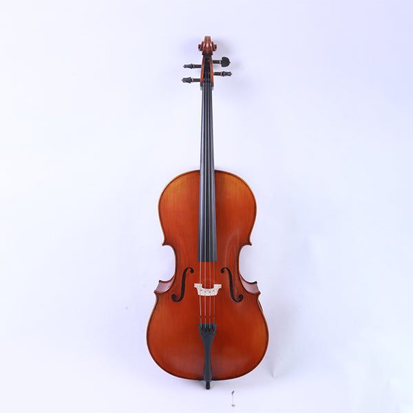 Viotune Professional Handmade Cello Set 1/64-4/4 All Size With 20years+ Flame Maple,Customizable colors and sizes